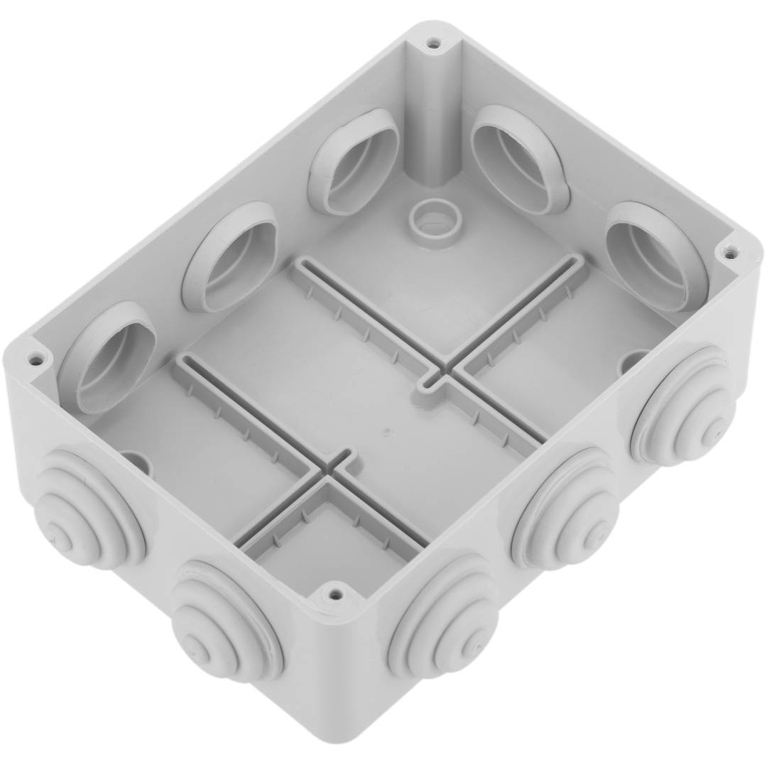 Caixa estanca de superfície rectangular IP54 150x110x140mm