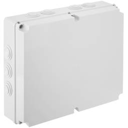 Caja de superficie cuadrada para protección y alojamiento de conexiones  eléctricas 150x70x150mm - Cablematic