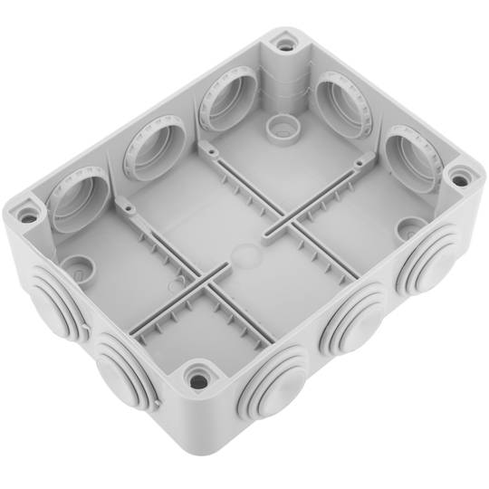 Waterdichte doos oppervlakte rechthoekig IP54 190x145x140mm