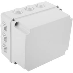 Caixa estanca de superfície rectangular IP54 250x200x160mm