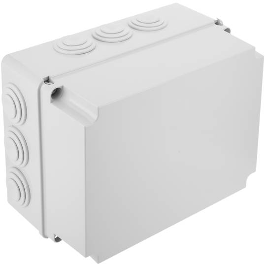 Caixa à prova d'água com superfície retangular IP54 310x230x180mm