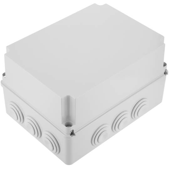 Caixa à prova d'água com superfície retangular IP54 310x230x180mm