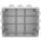 Wasserdichte Box mit transparenter rechteckiger Oberfläche IP65 250x200x90mm