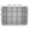 Caja estanca de superficie rectangular transparente IP65 310x230x130mm