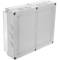 Boîtier étanche à surface rectangulaire transparente IP65 480x400x120mm