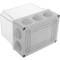 Caja estanca de superficie rectangular transparente IP65 150x110x140mm