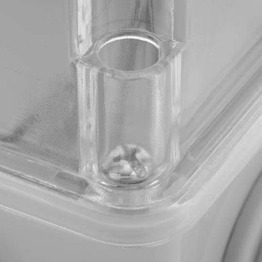 Caja estanca de superficie rectangular transparente IP65 150x110x140mm