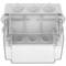 Scatola stagna con superficie rettangolare trasparente IP65 190x145x160mm