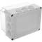 Caja estanca de superficie rectangular transparente IP65 310x230x180mm