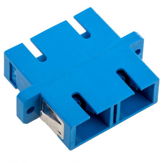 Acoblador de fibra òptica SC a SC monomode dúplex
