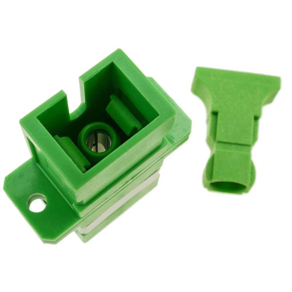 Fiber optic coupler SC/APC to SC/APC singlemode simplex