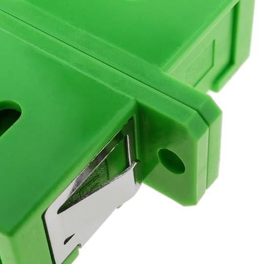 Fiber optic coupler SC/APC to SC/APC singlemode simplex