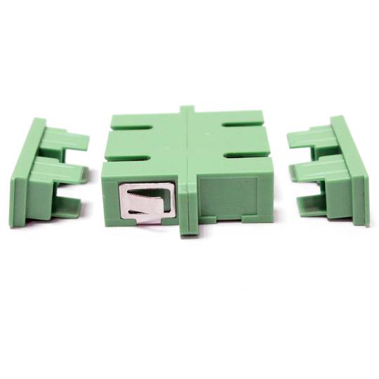 Fibre optique coupleur SC/APC à SC/APC monomode duplex