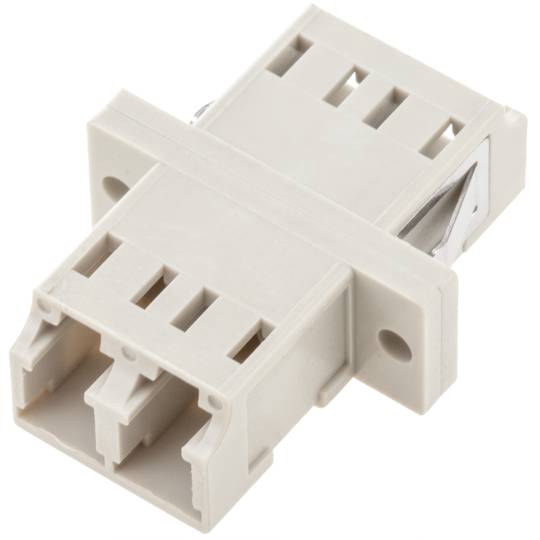 Acoplador de fibra óptica LC para LC duplex multimodo