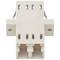 Acoplador de fibra óptica LC para LC duplex multimodo