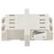 Acoplador de fibra óptica LC para LC duplex multimodo