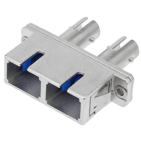 Coupleur fibre optique SC duplex multimode à ST