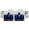 Coupleur fibre optique SC duplex multimode à ST