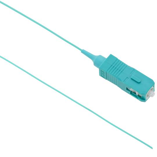Pigtail SC to PC simplex 50/125 multimode 0.9 mm OM3 2 m - Cablematic