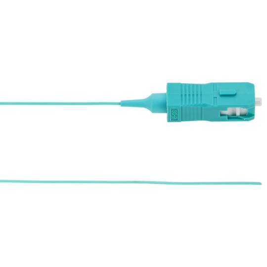Rabo de porco SC para SC simplex 50/125 multimodo 0,9 mm OM3 2 m