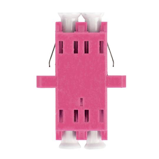 Lanberg LC/UPC duplex OM4 paarse glasvezeladapter FA-LCUP-MD41-0001-VT