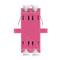 Lanberg LC/UPC duplex OM4 paarse glasvezeladapter FA-LCUP-MD41-0001-VT