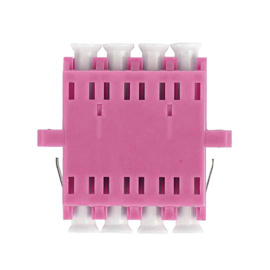 Lanberg MM LC/UPC quad OM4 adattatore fibra ottica viola FA-LCUP-MQ41-0001-VT