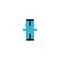 Lanberg MM SC/UPC Simplex OM3 turquoise glasvezeladapter FA-SCUP-MS31-0001-TQ