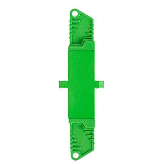 Lanberg SM E2000/APC adaptador de fibra óptica simplex verde FA-E200-SS01-0001-GN