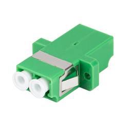 Adattatore fibra ottica Lanberg SM LC/APC duplex verde FA-LCAP-SD01-0001-BU