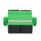 Pak van 20 stuks glasvezeladapter Lanberg SC/APC simplex groen FA-SCAP-SD01-2001-BK