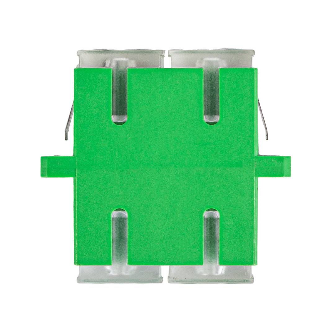 Adaptador de red óptico Lanberg SC/APC Duplex transparente FA-SCAP-SD01-0001-TR