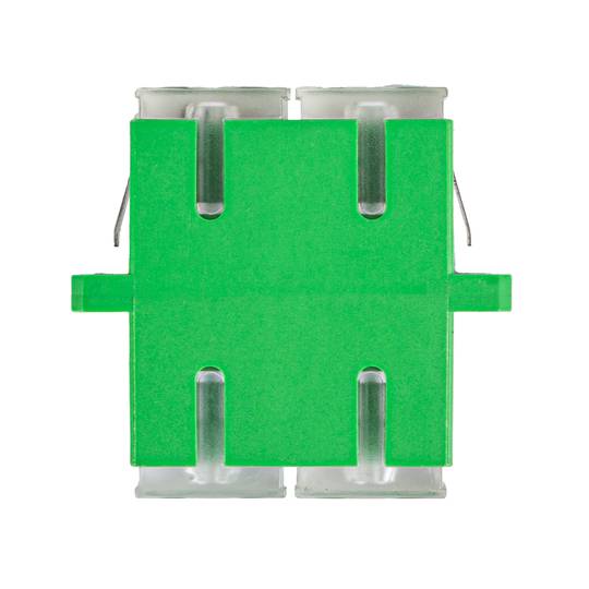 Adaptador de red óptico Lanberg SC/APC Duplex transparente FA-SCAP-SD01-0001-TR