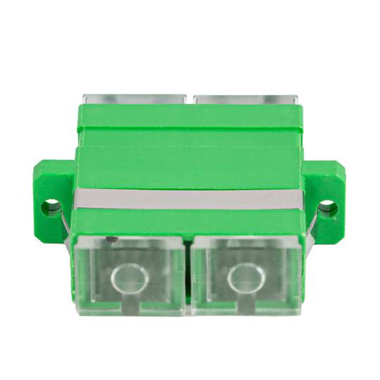 Adaptador de red óptico Lanberg SC/APC Duplex transparente FA-SCAP-SD01-0001-TR