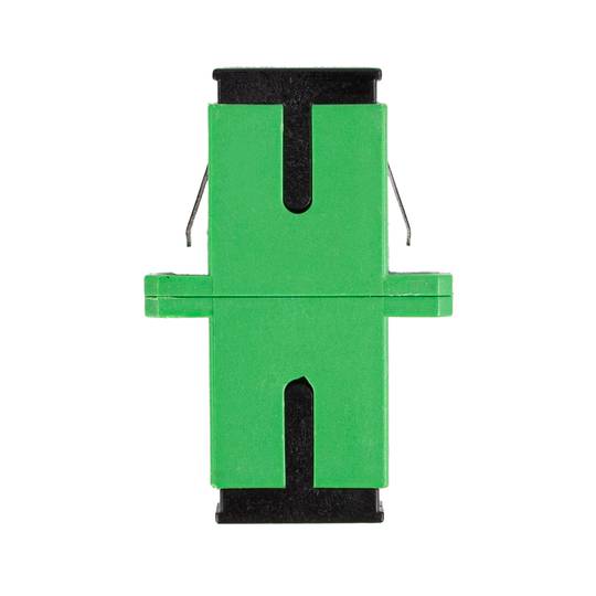 Pack de 25 unidades adaptador de fibra óptica Lanberg SM SC/APC Simplex verde FA-SCAP-SS01-2501-BK