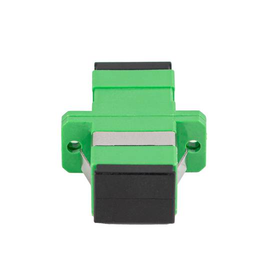Pack de 25 adaptateurs fibre optique Lanberg SM SC/APC Simplex vert FA-SCAP-SS01-2501-BK