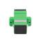 Pack de 25 adaptateurs fibre optique Lanberg SM SC/APC Simplex vert FA-SCAP-SS01-2501-BK