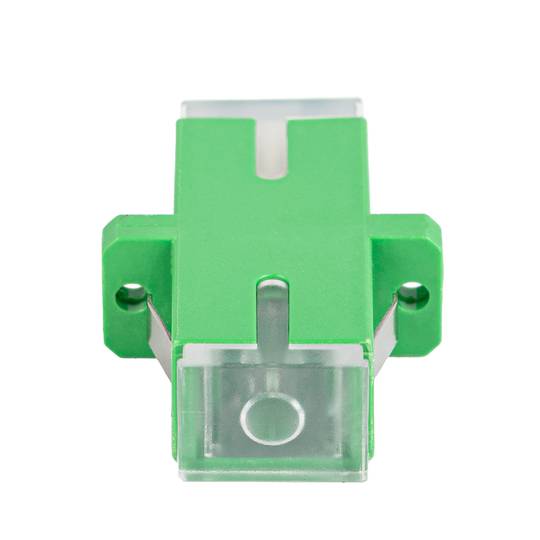 Pak van 25 stuks glasvezeladapter Lanberg SM SC/APC Simplex groen FA-SCAP-SS01-2501-TR