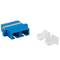 Adaptador de fibra óptica Lanberg SM SC/UPC Duplex azul FA-SCUP-SD01-0001-BU