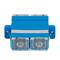 Adaptador de fibra óptica Lanberg SM SC/UPC Duplex azul FA-SCUP-SD01-0001-BU