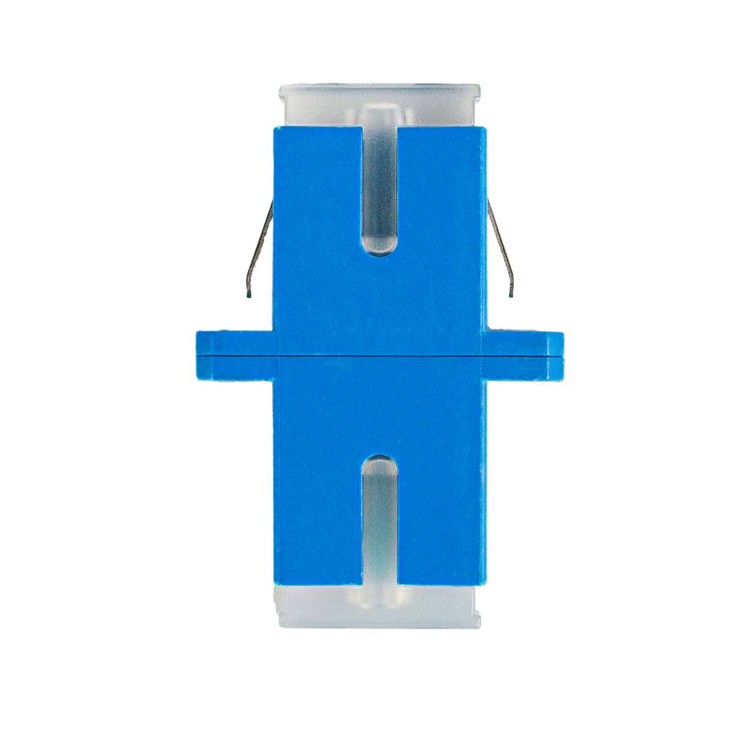 Adaptador de fibra óptica Lanberg SM SC/UPC simplex azul FA-SCUP-SS01-0001-BU