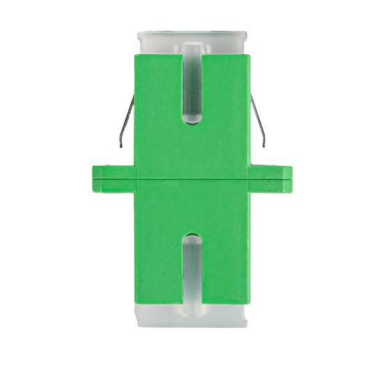 Adaptador de fibra òptica Lanberg SM ST/UPC simplex verd FA-SCAP-SS01-0001-TR