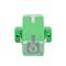 Adaptador de fibra òptica Lanberg SM ST/UPC simplex verd FA-SCAP-SS01-0001-TR