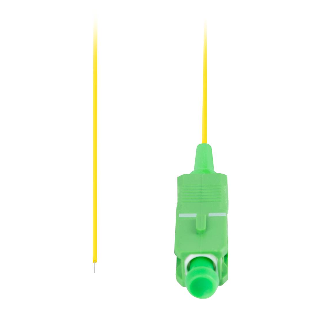 Lanberg SC/APC G657A1 câble fibre optique pigtail 2m jaune FP-SCAP-SS11-0020-YE
