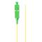 Lanberg SC/APC G657A1 câble fibre optique pigtail 2m jaune FP-SCAP-SS11-0020-YE