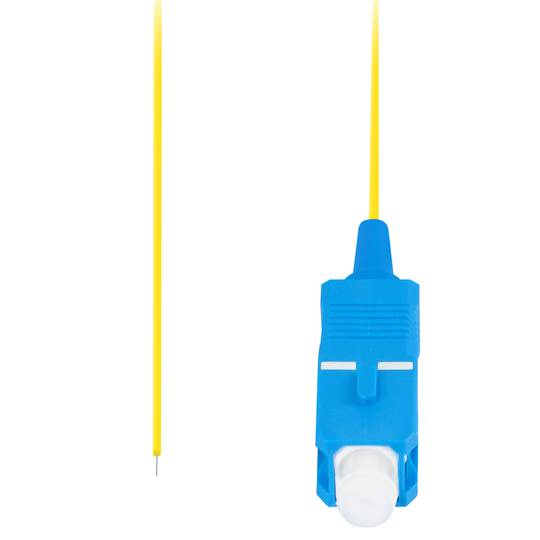 Pigtail światłowodowy Lanberg SC/UPC G657A1 2m żółty FP-SCUP-SE11-0020-YE