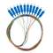 Packung mit 12 Einheiten Lanberg SC/UPC G657A1 Glasfaser-Pigtail-Kabel mit 2 m mehrfarbigem FP-SCUP-SS21-1202-MC