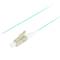 Câble fibre optique pigtail Lanberg MM LC/UPC OM3 2m couleur turquoise FP-LCUP-MS31-0020-TQ