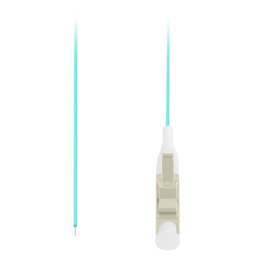 Câble fibre optique pigtail Lanberg MM LC/UPC OM3 2m couleur turquoise FP-LCUP-MS31-0020-TQ
