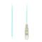 Câble fibre optique pigtail Lanberg MM LC/UPC OM3 2m couleur turquoise FP-LCUP-MS31-0020-TQ